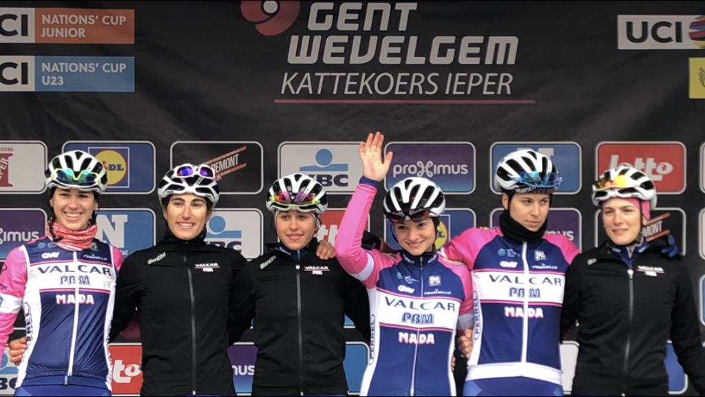 Valcar PBM alla partenza della Gent-Wevelgem